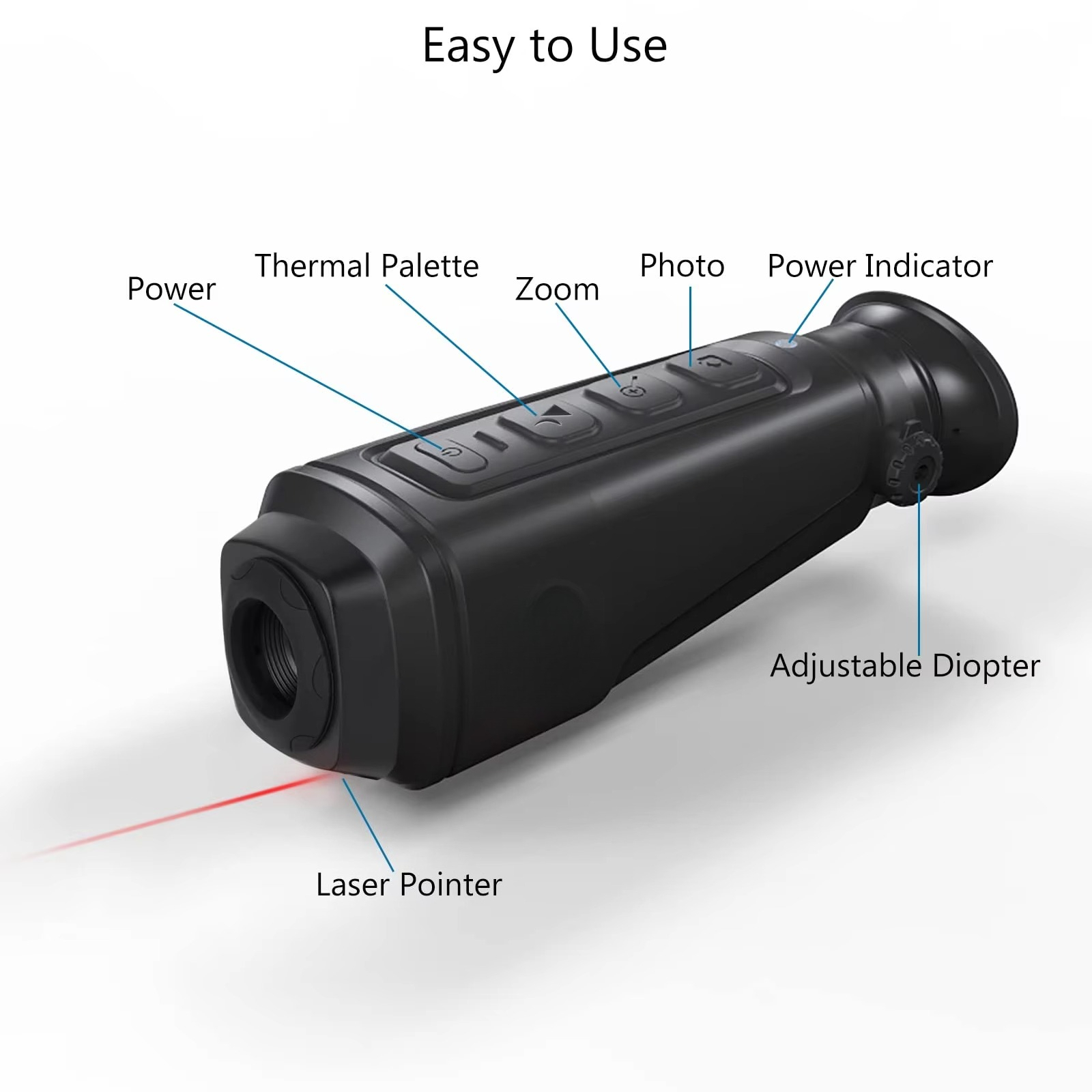 Hunting Imaging Camera Thermal - Thermal Scope Night Vision Monocular ulasan dan harga