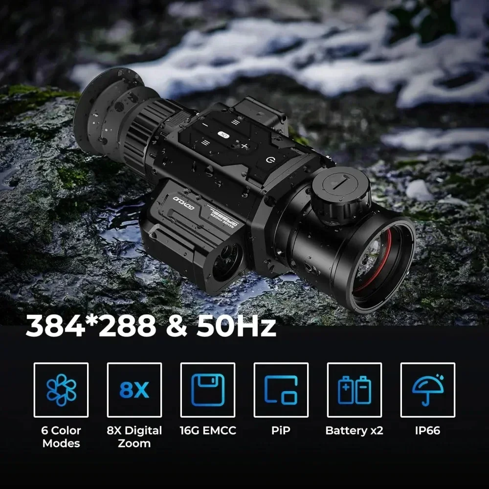 Thermal Imaging Night Vision S - Hunting Thermal Imaging Scope ulasan dan harga