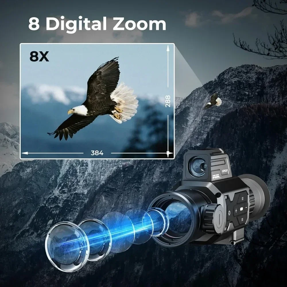 Thermal Imaging Night Vision S - Hunting Thermal Imaging Scope ulasan dan harga