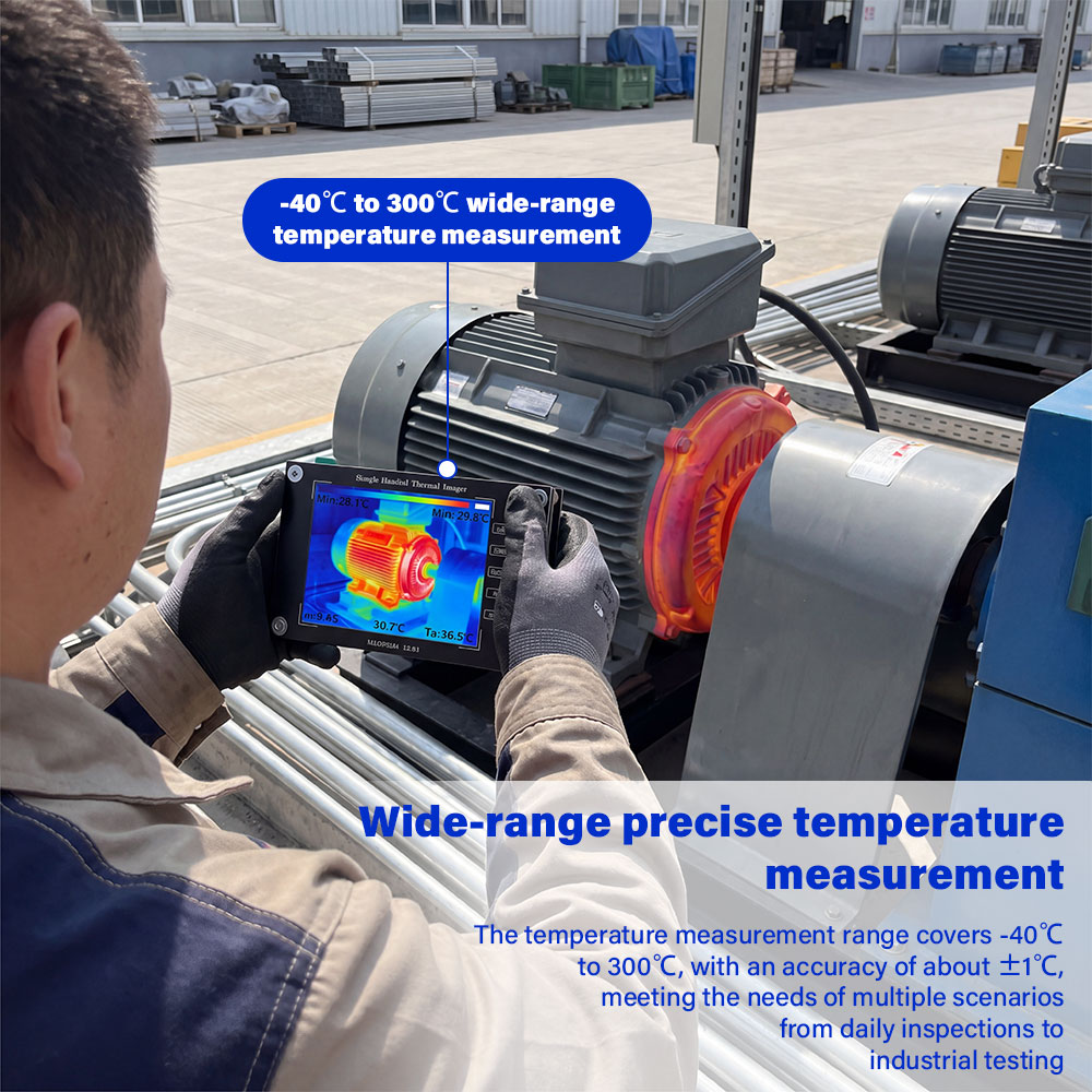 Portable Infrared Imager -40℃~ - Nf 521 Thermal Imaging Camera ulasan dan harga